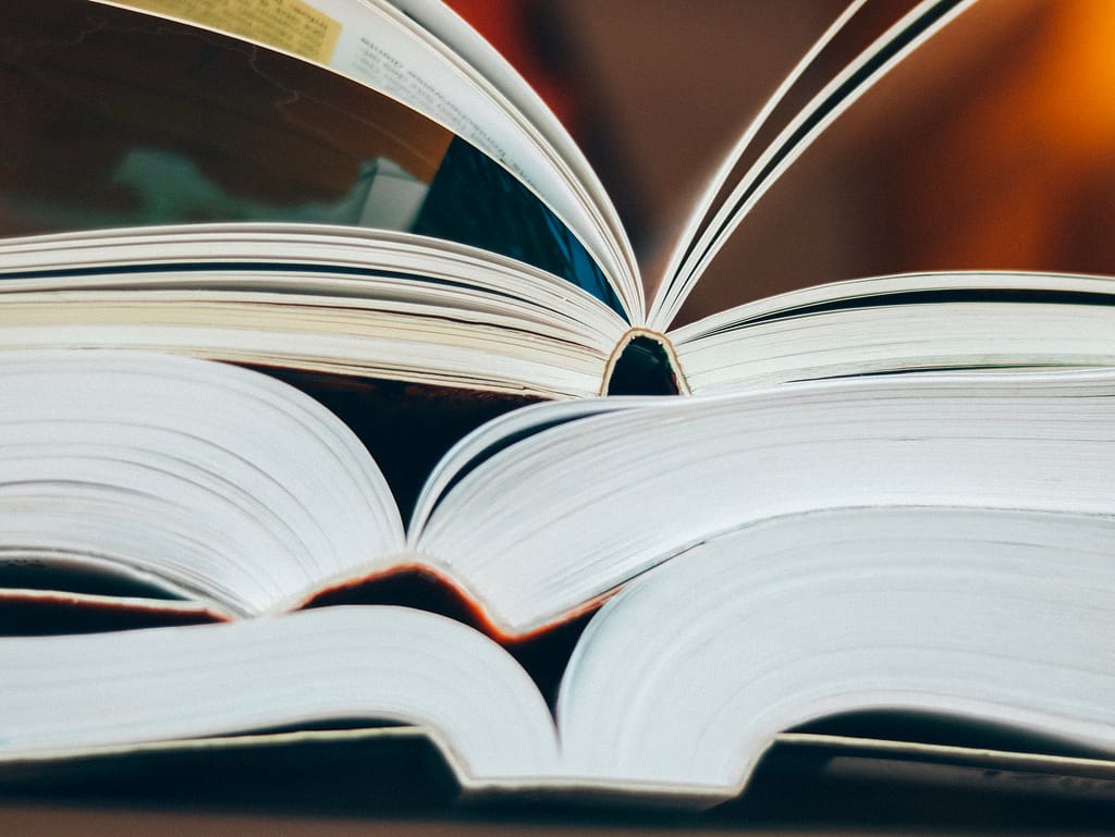 Books open